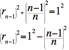 rayon n-1