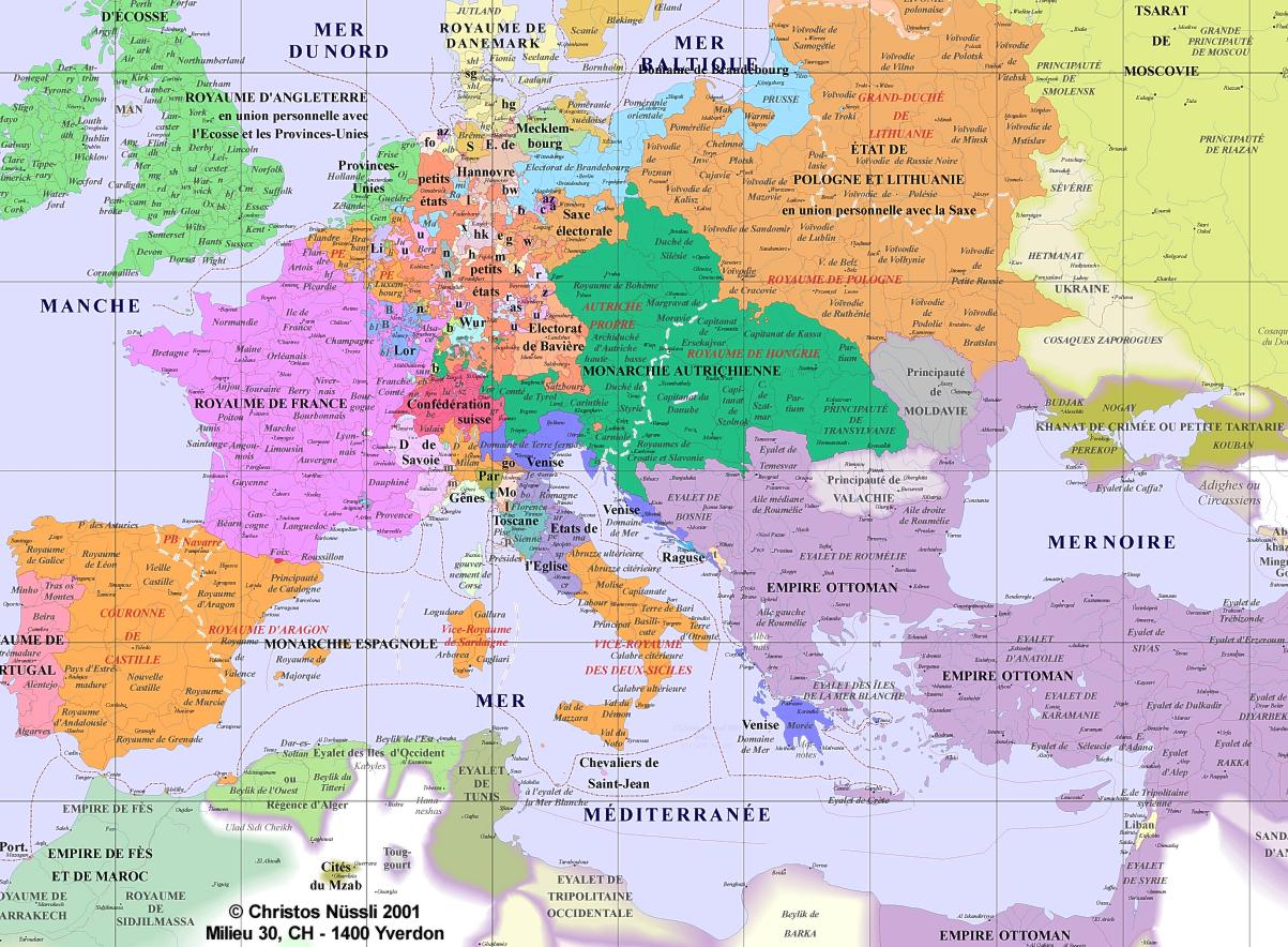 Euratlas Periodis Web - carte de l'Europe en 900